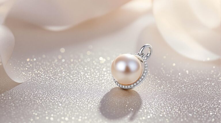 Sterling Silver Pearl Charm: A Timeless Addition to Your Jewelry Collection