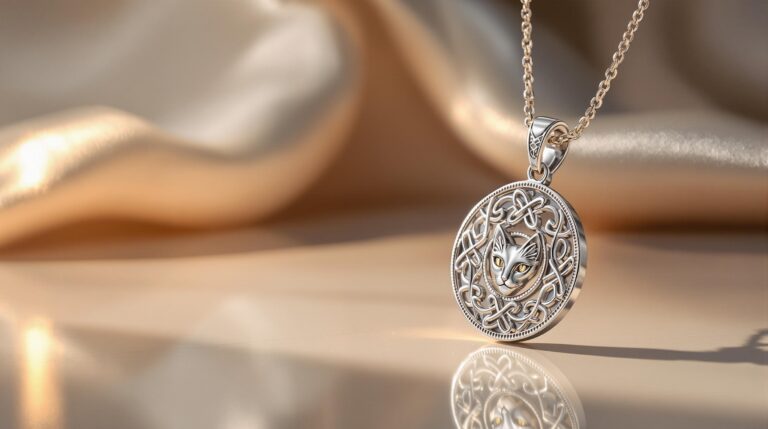 sterling silver pendant necklace