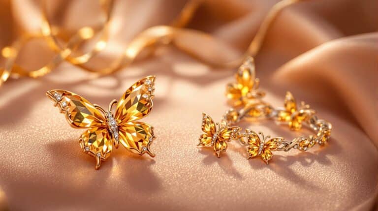 Topaz Butterfly Jewelry: A Symbol of Grace and Transformation