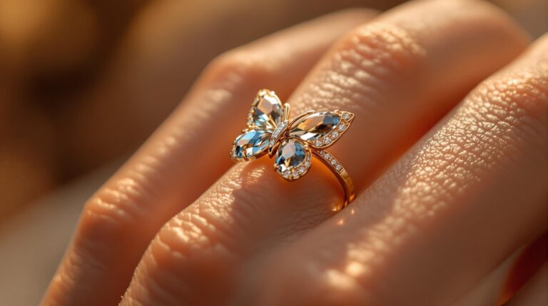 Topaz Butterfly Ring: A Unique and Stylish Choice