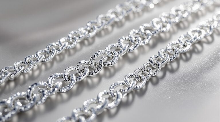 unique sterling silver chains