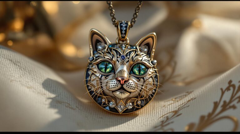 Vintage Cat Pendant: A Timeless Addition to Your Jewelry Collection