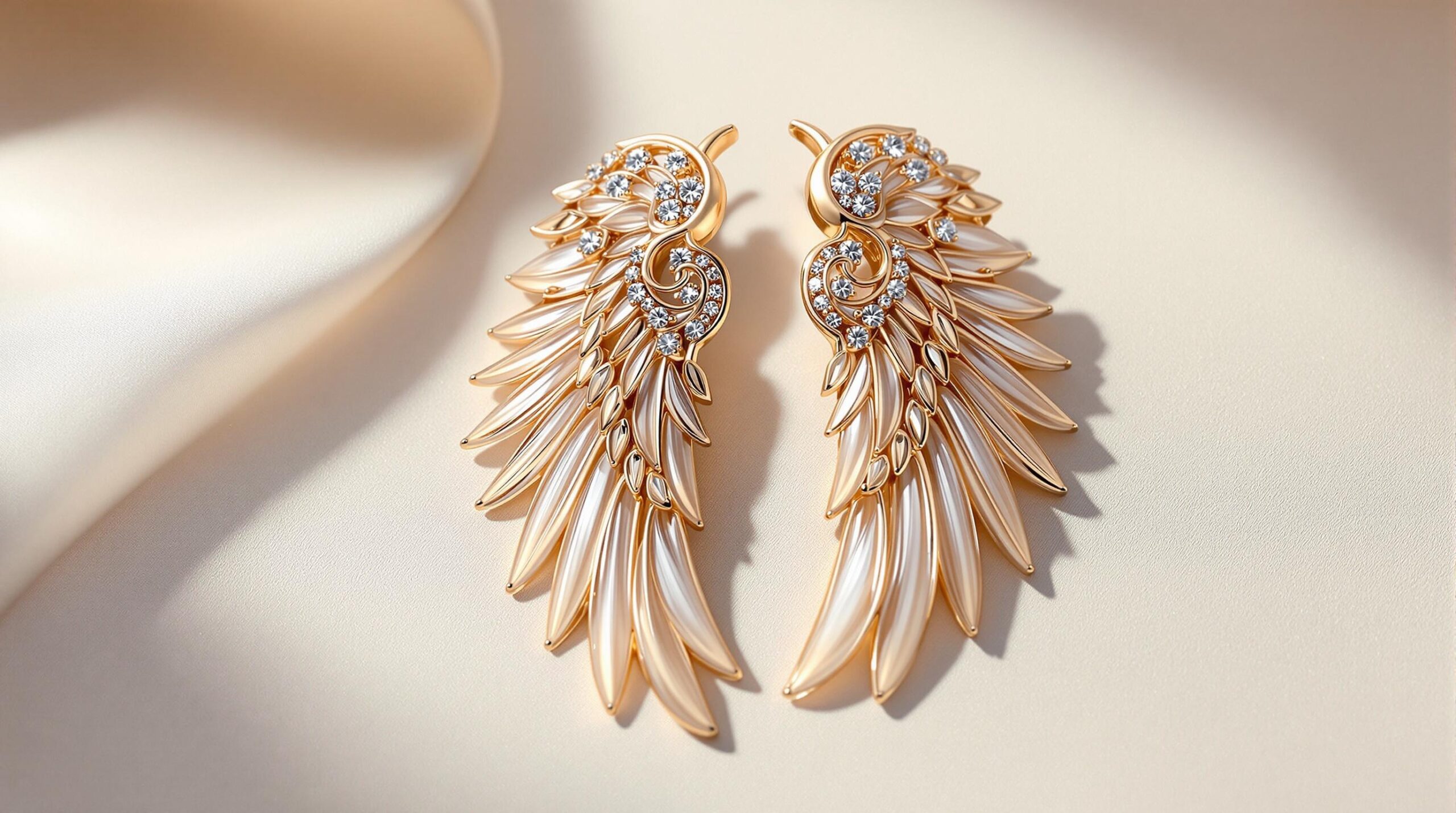 wing earrings