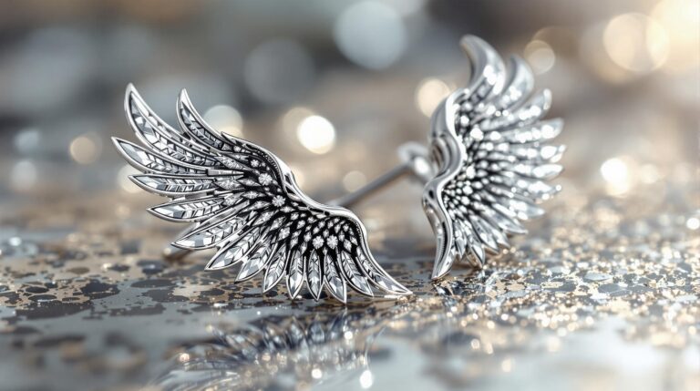 Wing Earrings Silver: A Touch of Fantasy and Elegance